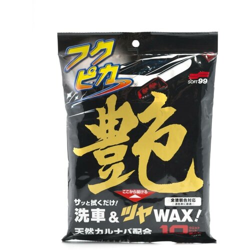SOFT99 00488 FUKUPIKA GLOSS - поирующие сафетки ДЯ кузова С 5680₽
