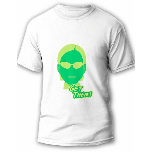 фото Футболка будь на стиле, футер, размер 2xl, белый