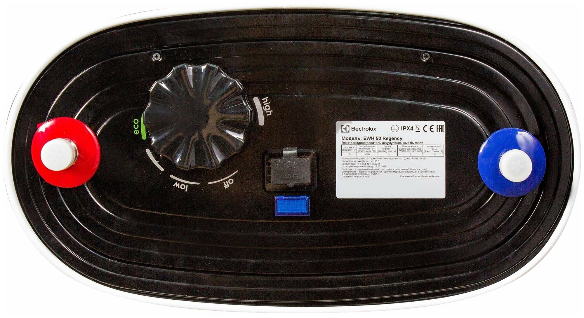 Водонагреватель накопительный 3 кВт Electrolux EWH 50 Regency вертикальный 50 л нержавеющая сталь - фотография № 4