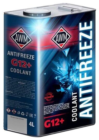 Антифриз "AWM12+ Ready Mix" GLYSANTIN, 4л