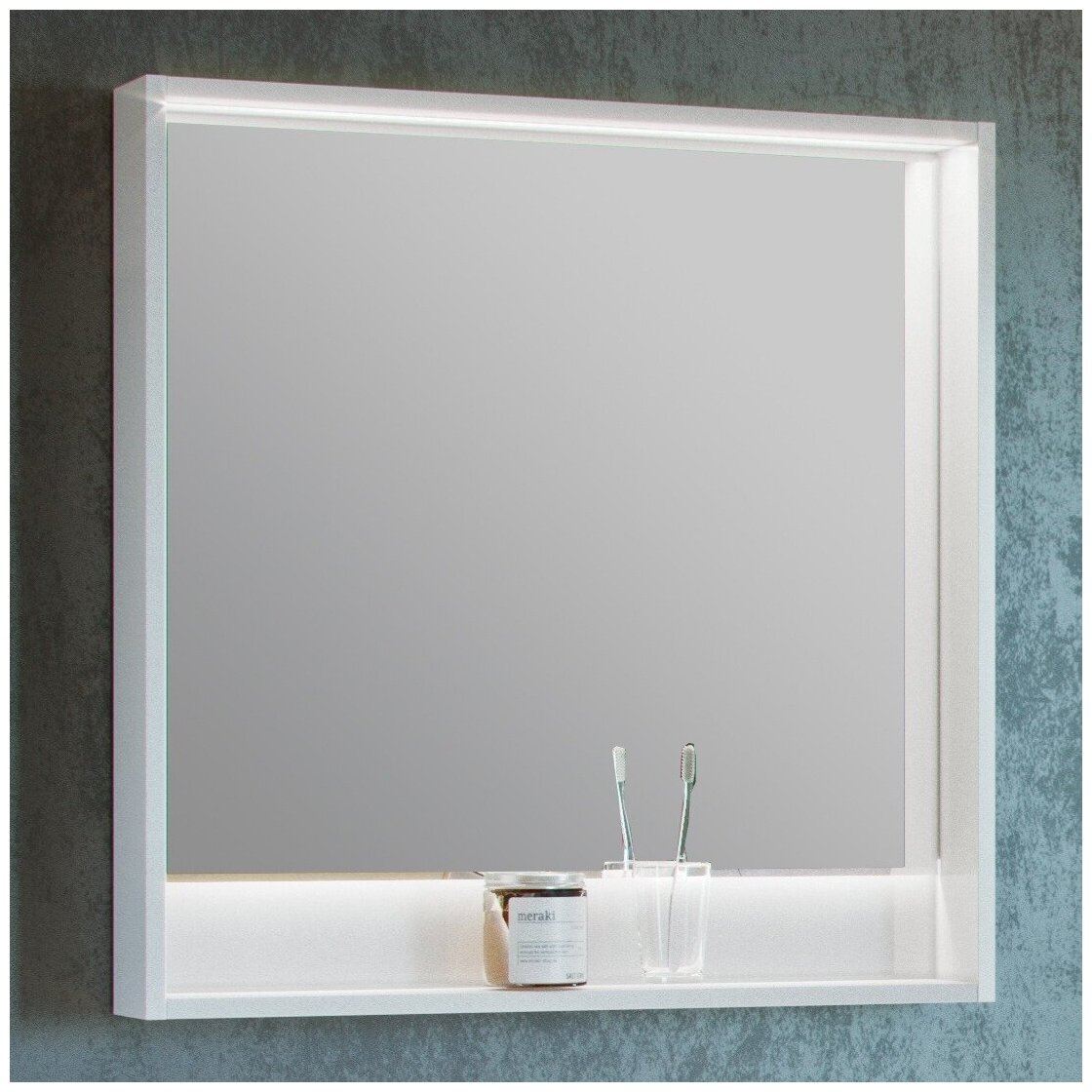 Зеркало Акватон Капри 80 с подсветкой 1A230402KP010