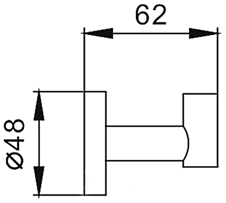 Крючок Frap F1705-1