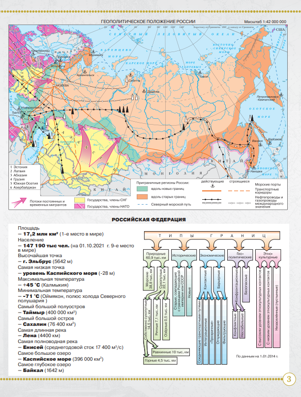 География. 8 класс. Атлас. ФГОС - фото №3