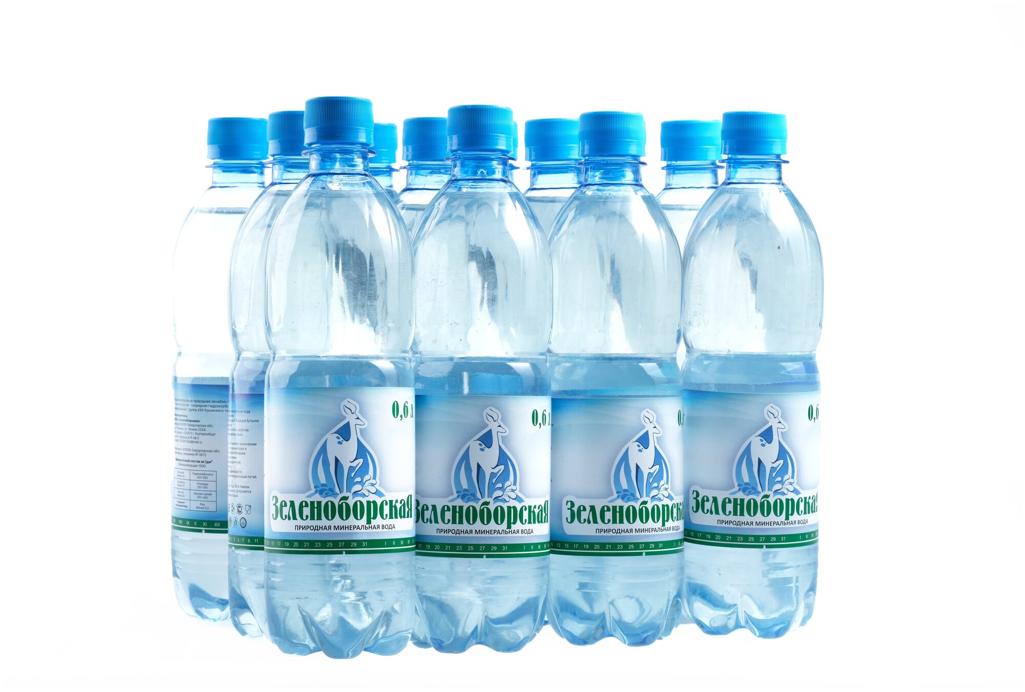 газированная питьевая минеральная лечебно-столовая вода Зеленоборская