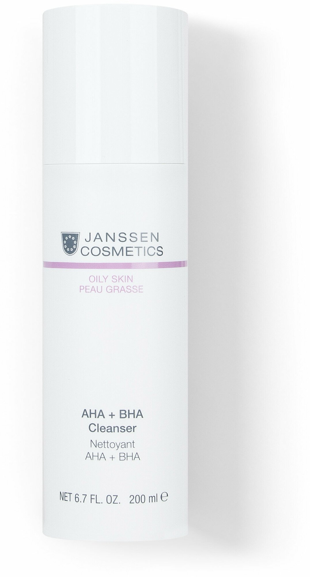 Janssen Cosmetics, Очищающая эмульсия для лица с AHA и BHA, 200 мл