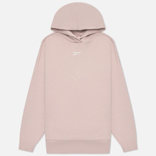 Женская толстовка Reebok Lux Oversized Hoodie бежевый, Размер XS