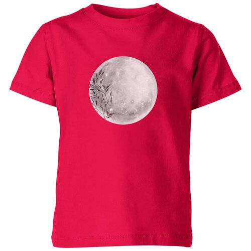 Футболка Us Basic, размер 4, розовый мужская футболка луна цветочная мистическая луна s серый меланж