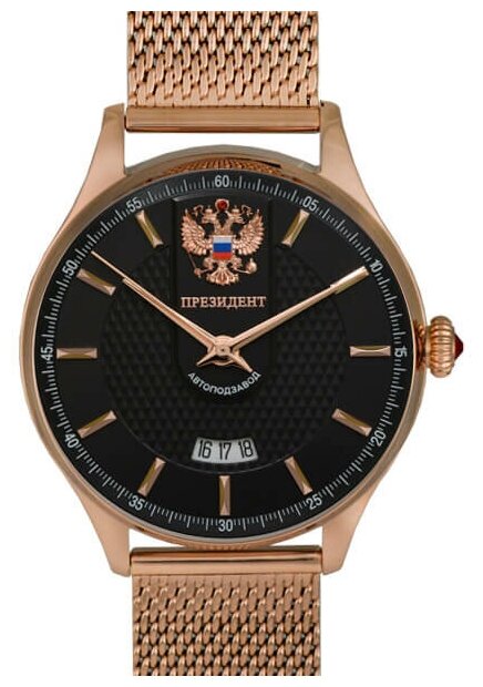 Наручные часы Президент 6469045-1, розовый, черный