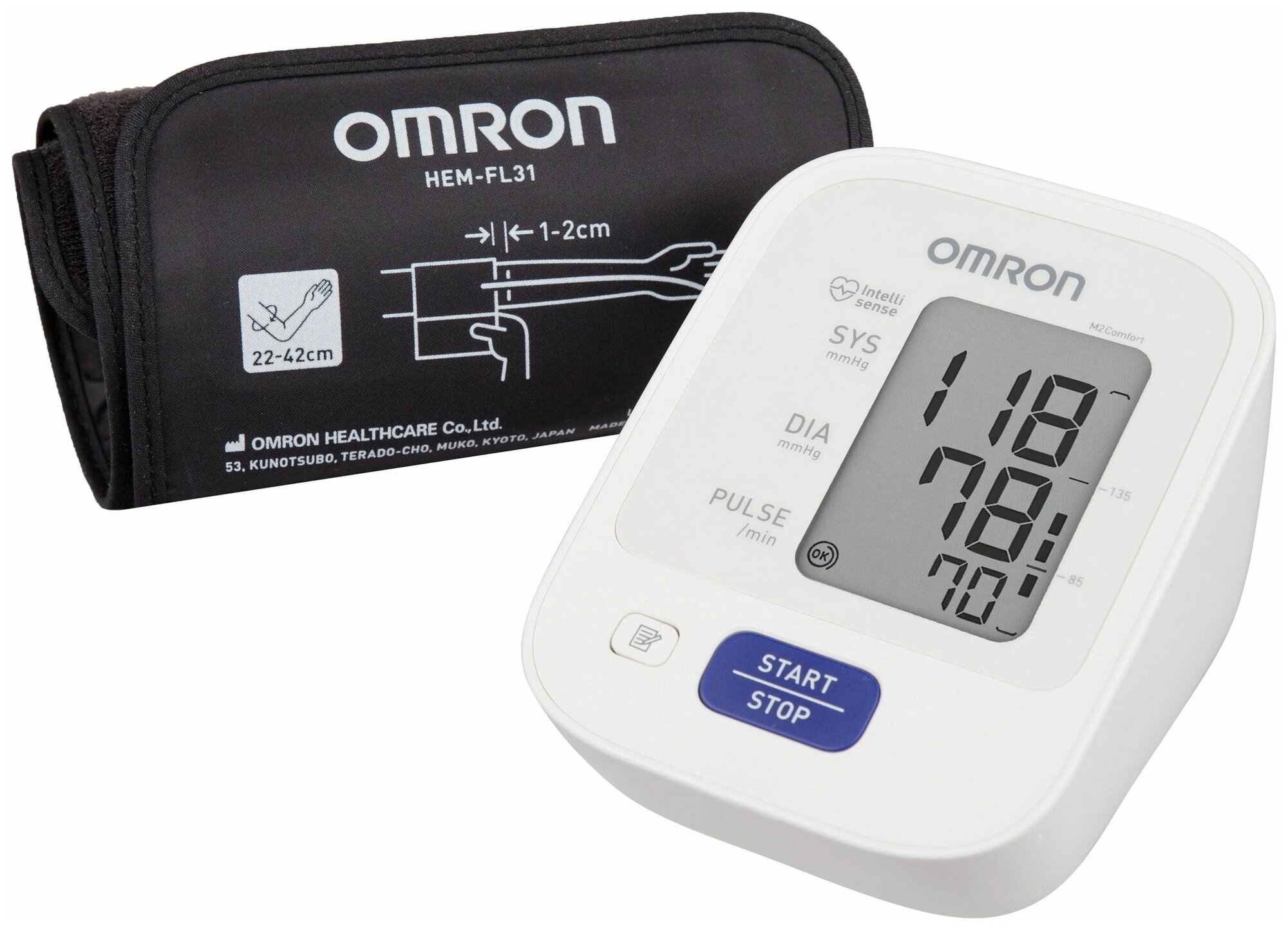 Тонометр OMRON М2 Comfort (ALRU) с адаптером