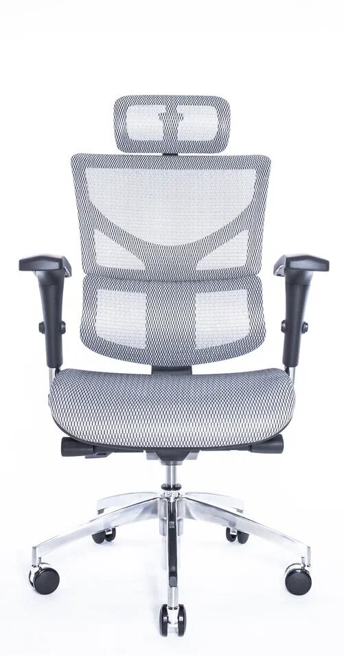 Эргономичное сетчатое кресло Falto Expert Sail АРТ, цвет серый