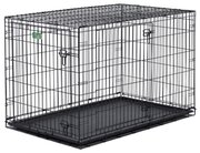 Клетка для собак Midwest iCrate 1530DD 76х48х53 см черный