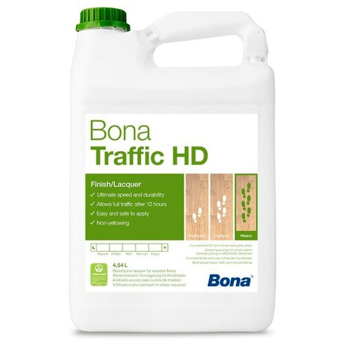 Лак для паркета Bona Traffic HD полуматовый (4.95 л.)