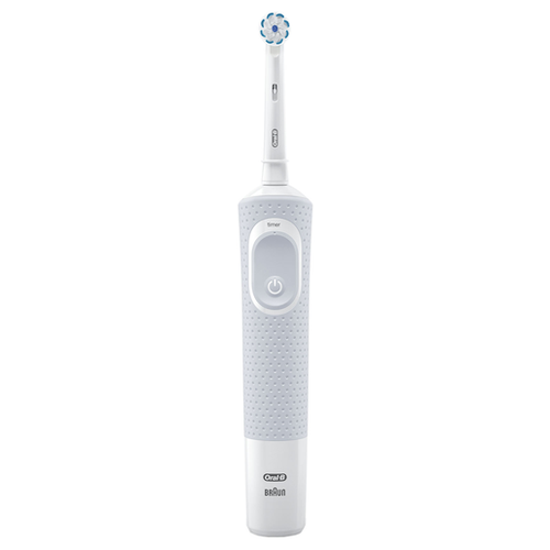 Oral-B Электрическая зубная щетка Oral-B Vitality 100 Sensi UltraThin + зубная нить 430г, 1шт