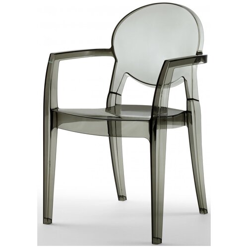 Прозрачное кресло Scab Design Igloo, цвет серый  - Купить