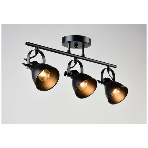 Спот Детройт lv 91153 e14 60w черный 6027₽