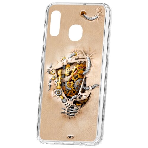 фото Чехол на samsung galaxy a20 2019 kruche print механизм