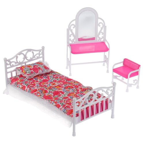 фото Gloria набор мебели для спальни beauty bedroom (9314) белый/розовый