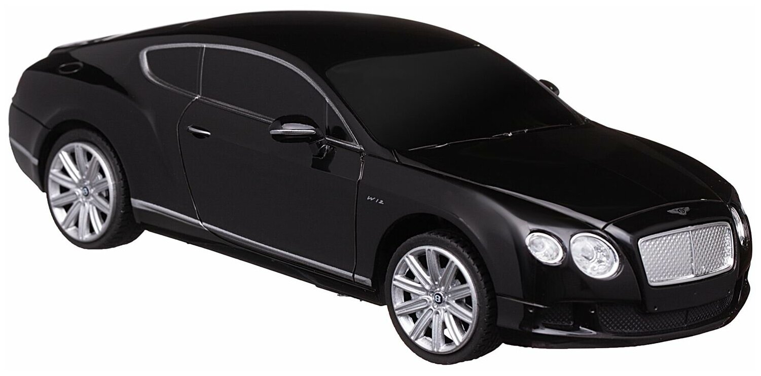Машина р у 1:24 Bentley Continental GT speed, цвет чёрный 2.4G 48600B