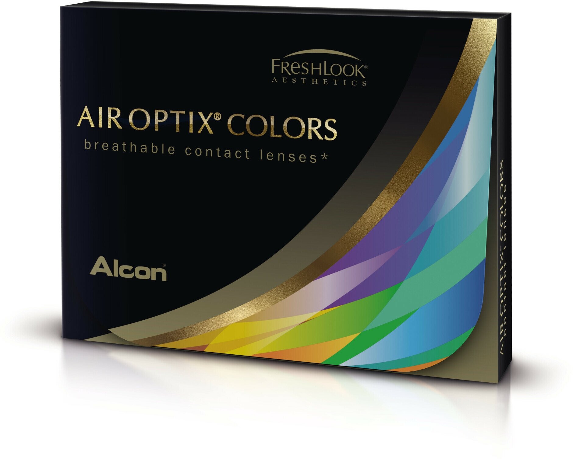 Линзы контактные цветные Alcon/Алкон air optix colors (8.6/-4,25) Amethist 2шт Алкон Лабораториз Инк US - фото №7