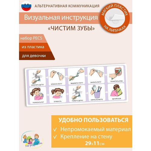 Развивающая карточка инструкция Пекс/Pecs 