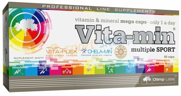 Olimp Laboratories Sp. Z o.o Vita-min Multiple Sport (60 капс.), 50 г, 60 шт.