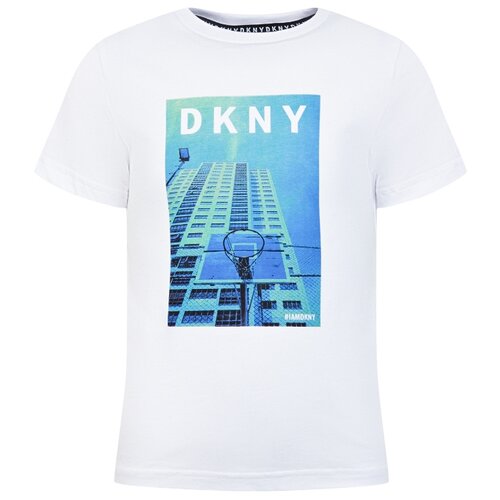 фото Футболка dkny размер 128, белый