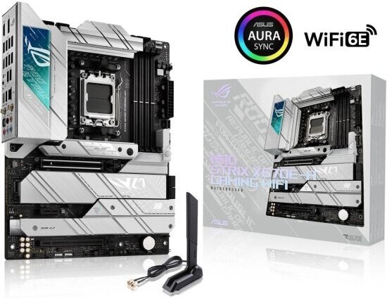 Материнская плата Asus ROG STRIX X670E-A GAMING WIFI (AM5, ATX)