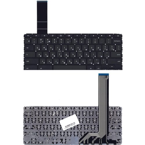 Клавиатура для ноутбука HP Chromebook 11 G5 11-V черная 1150₽