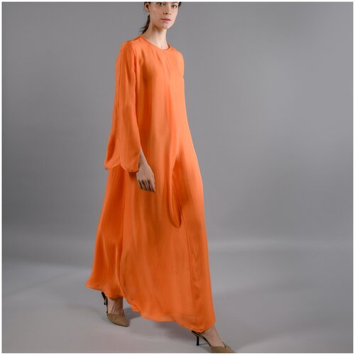 Платье OLGA KOLVAKH, размер 44, оранжевый