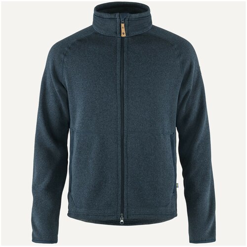 FJALLRAVEN Кофта флисовая Ovik Fleece Zip Sweater M L, navy