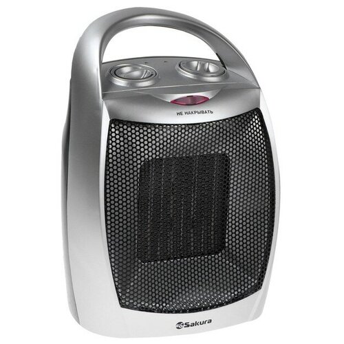 Тепловентилятор Sakura SA-0555 1500 Вт керамический 3 режима серый 1100000₽
