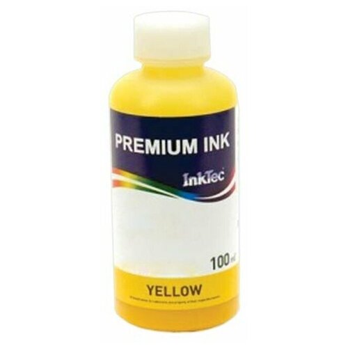 Чернила для CANON PGI-1200/2400/2500/2700/2800/2900 (100мл, Pigment, yellow) C5000-100MY InkTec