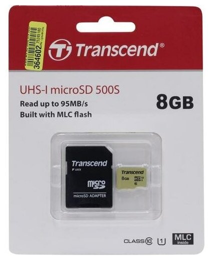 microSDXC 64GB Transcend 500S - фото №2