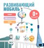 Детский музыкальный мобиль на кроватку с проектором на пульте ДУ, ТМ тимоша