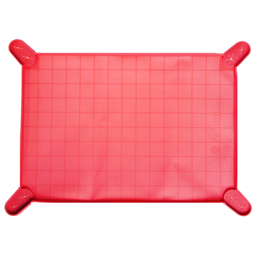 фото Силиконовый коврик-лоток earth pet для собачьих пелёнок с бортиком, розовый. средний. размер: 44х31х1,5 см. japan premium pet