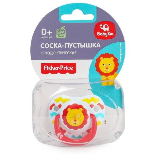 Пустышка Baby Go Fisher Price