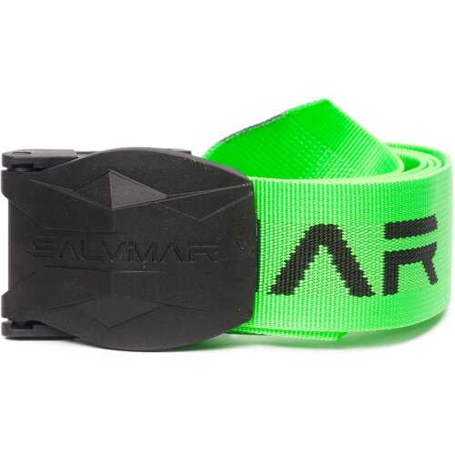 фото Нейлоновый грузовой ремень salvimar nylon weight belt plastic buckle green