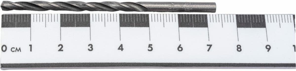 Сверло 3,7 мм ц/х по металлу Р6М5 кл. А SEKIRA 00000030661 - фотография № 4