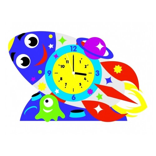 фото Набор для творчества "часы из фоамирана. ракета" color kit