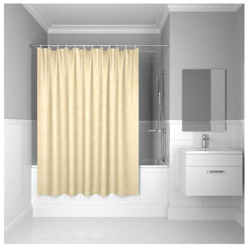 фото Штора для ванной комнаты, 200*180см, полиэстер, b50p218i11, iddis