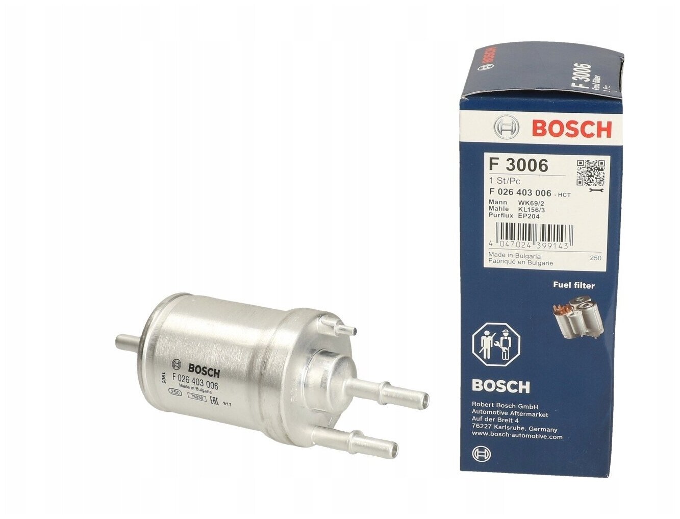 BOSCH фильтр топливный F026403006