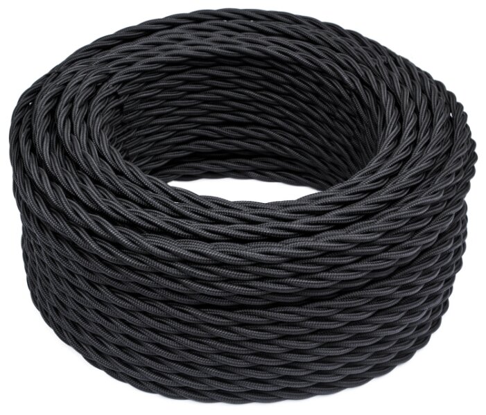 фото Провод витой BIRONI 3х2,5, бухта 20 м, цвет черный