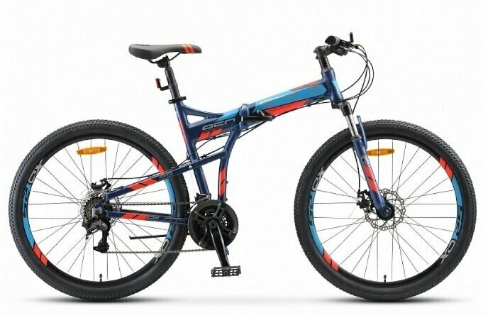 Горный (MTB) велосипед Stels Pilot 950 MD V011 26 (2020) 17,5 темно-синий (требует финальной сборки)