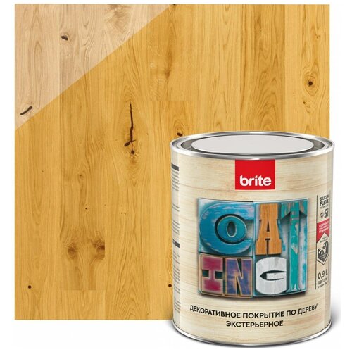 Экстерьерное декоративное покрытие по дереву BRITE FLEXX