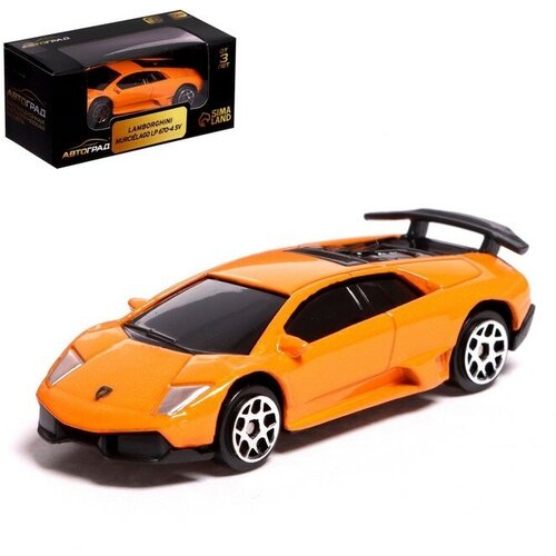 Машина металлическая LAMBORGHINI MURCIELAGO LP 670-4 SV, 1:64