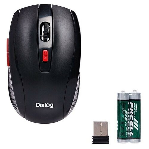 Мышь оптическая беспроводная Dialog Pointer MROP-01U Черный 57900₽