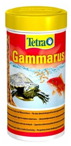 Корм для черепах Tetra Gammarus 250мл - фотография № 6