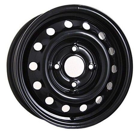 Диск колесный ТЗСК Hyundai Solaris/Kia Rio 6x15/4x100 D54.1 ET48 Черный