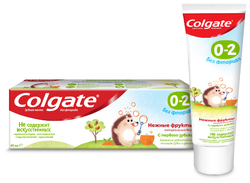 Зубная паста Colgate Нежные фрукты 0-2 лет