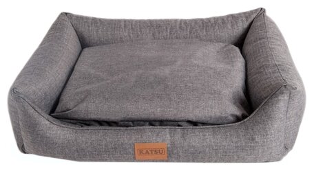 Лежанка для собак Katsu Sofa Opi XXL, размер 124х93х25см., серый